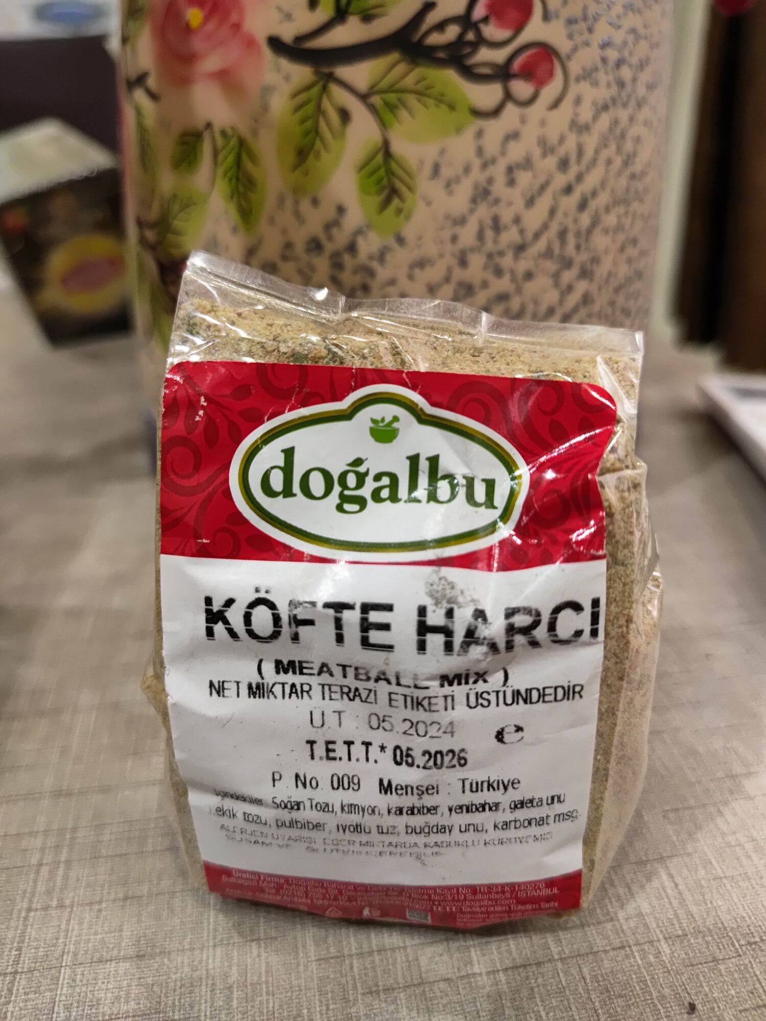 Meatball Mixed Spice 135gr.