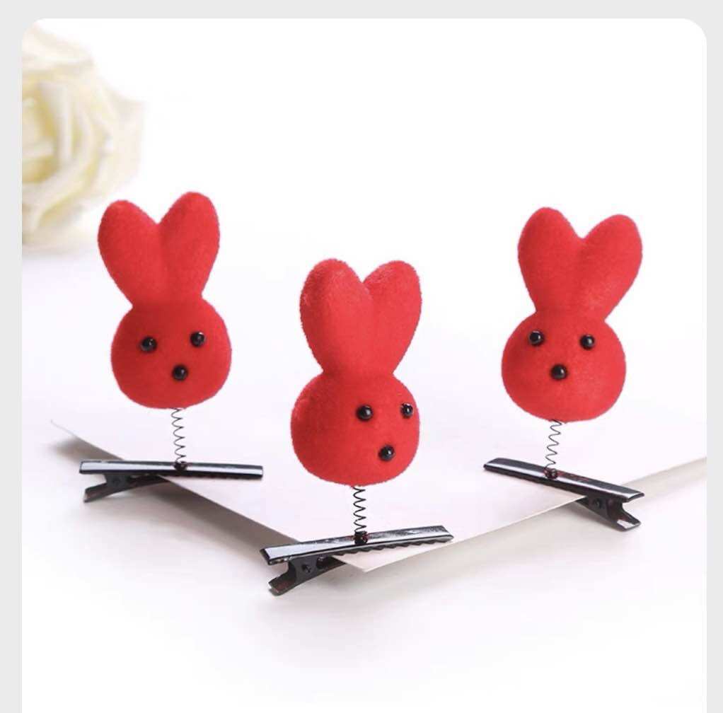 Set 2 Kẹp tóc Lò Xo cute cho bé