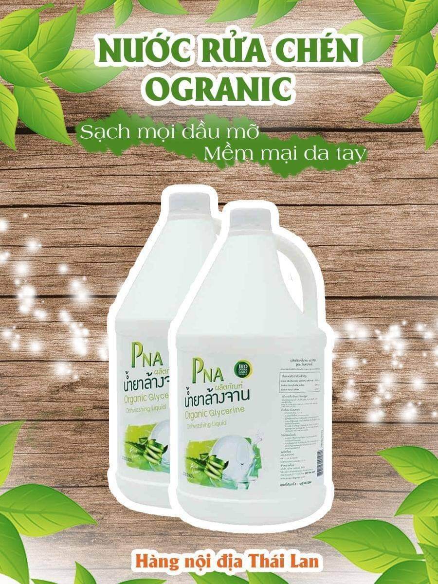 Nước rửa chén pna organic thái lani 3000ml
