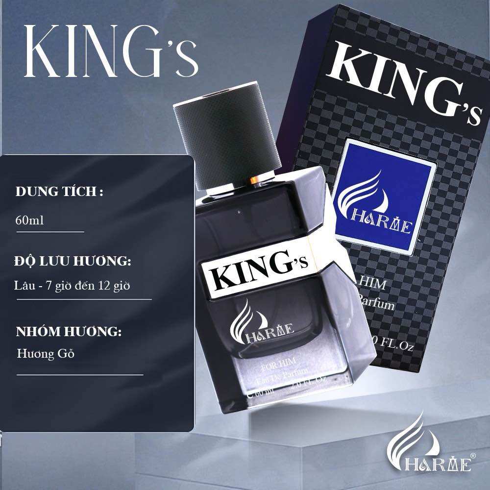 NƯỚC HOA KING 60ML