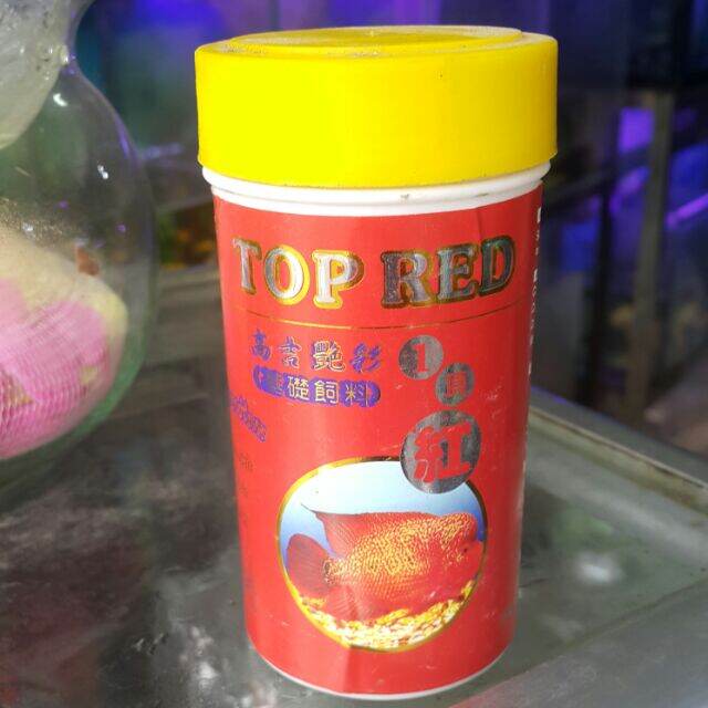 TOP RED thức ăn cá La Hán lên màu đỏ chót, lên đầu to