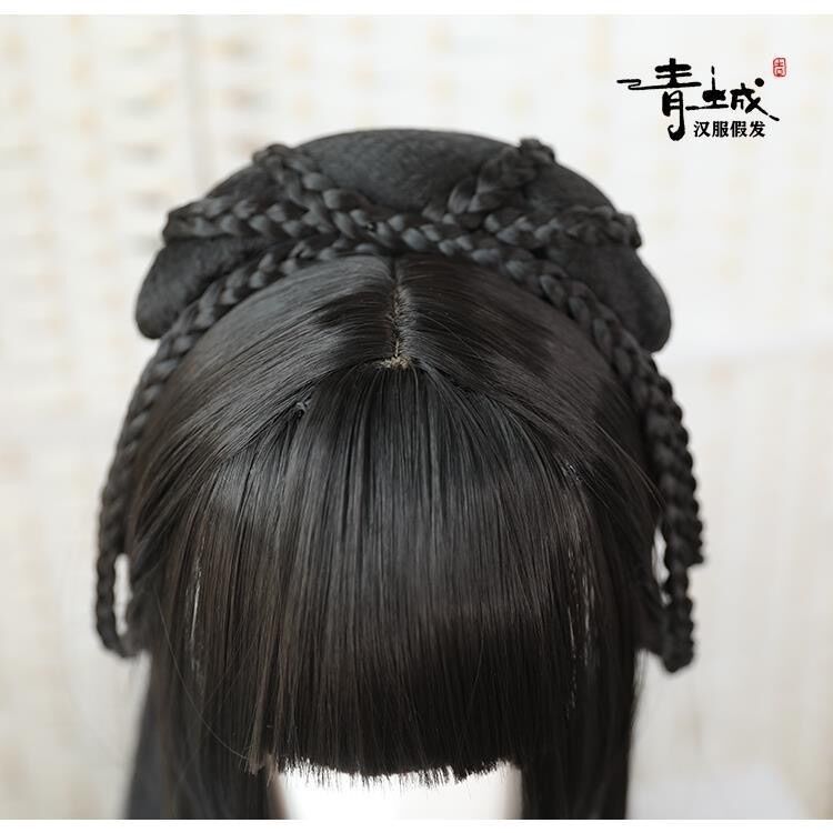 Tóc giả cổ trang cả đầu M1