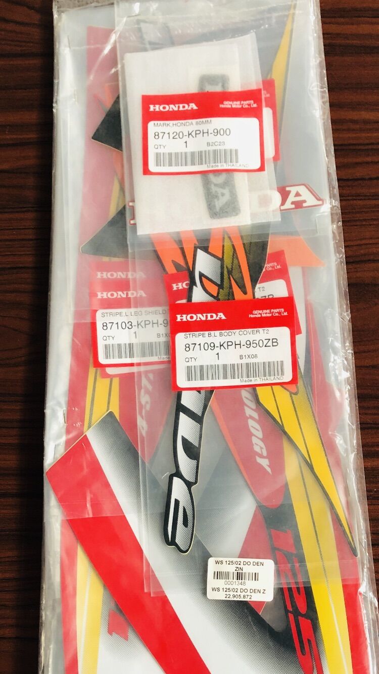 TEM WAVE 125 - 2002 ĐỎ ĐEN ZIN