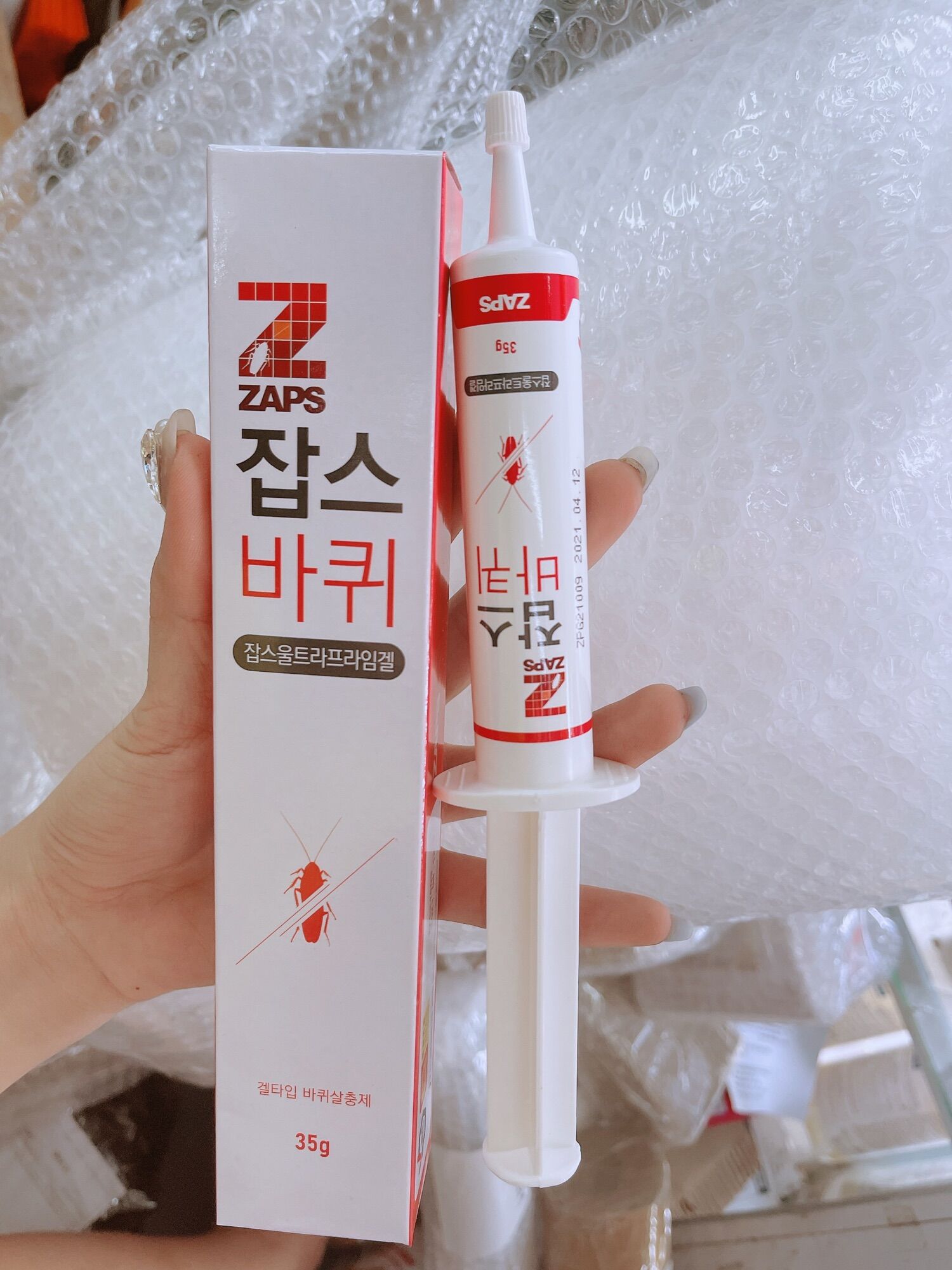 Bả diệt gián Đức Zaps ( gián bé li ti) nhập khẩu Hàn Quốc