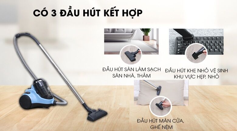 Máy hút bụi Electrolux EC31-2BB - Hàng chính hãng