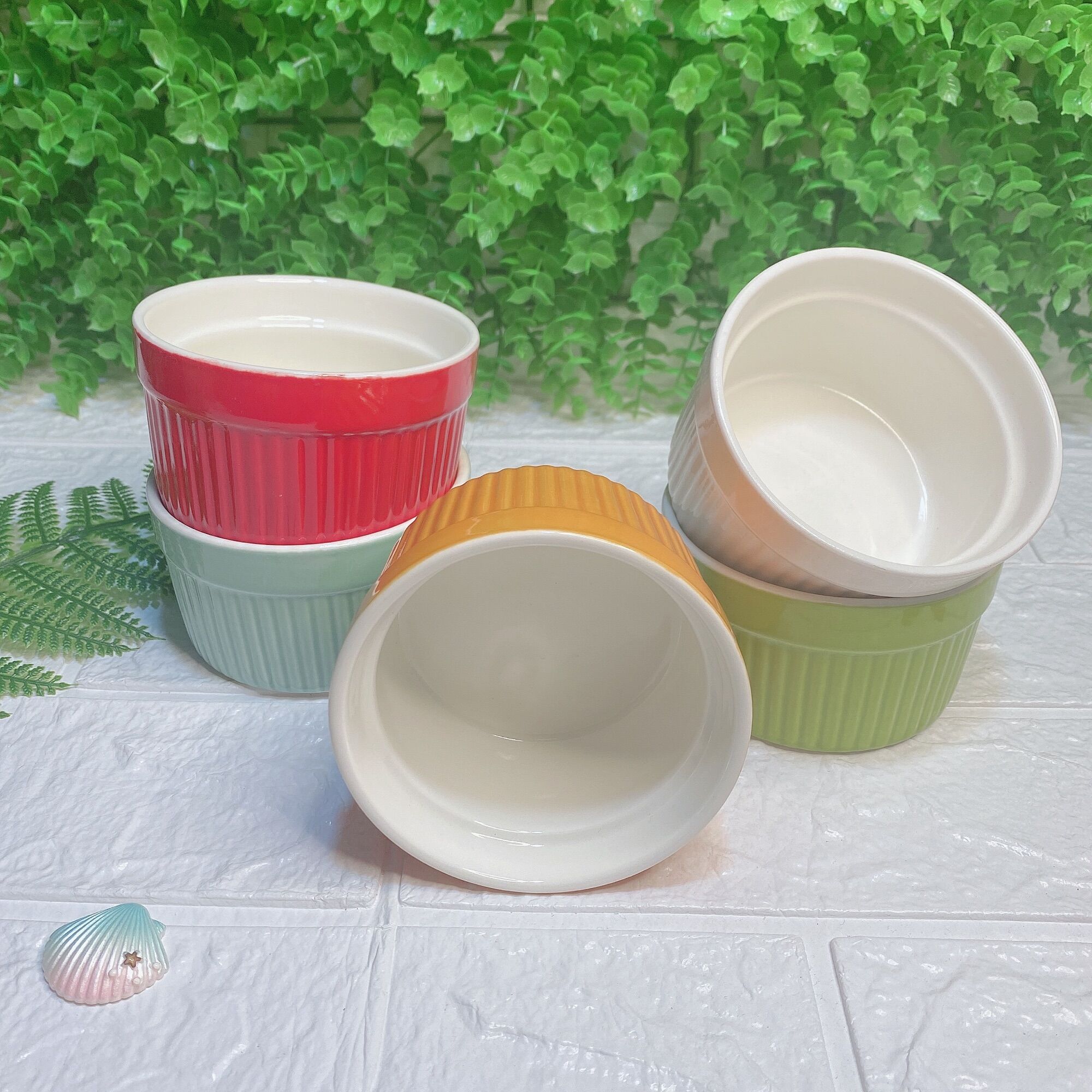 Bát ăn dặm ramenkin, Cốc làm bánh 180ml