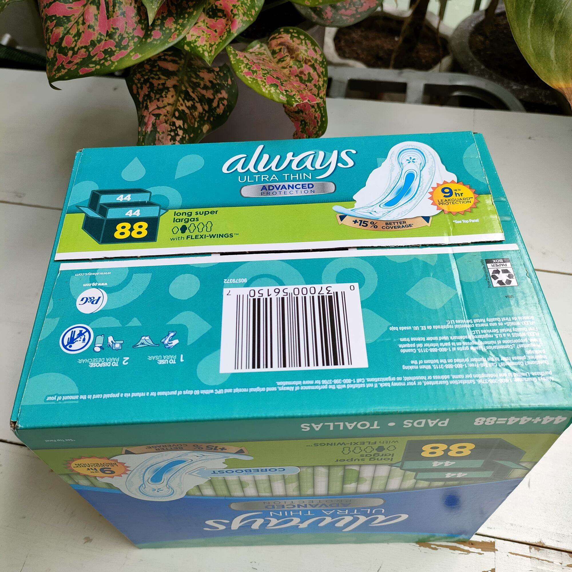 Băng Vệ Sinh Always Ultra Thin 88 Miếng Ban Ngày - Mỹ