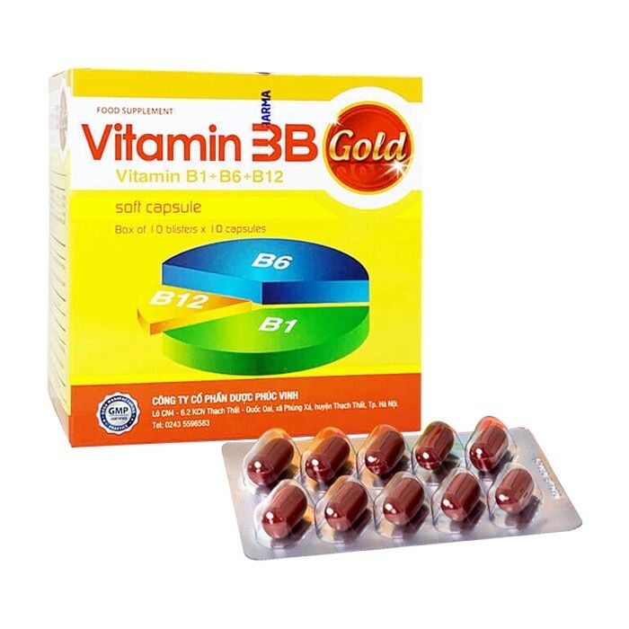 Vitamin 3B  - Hộp 100v