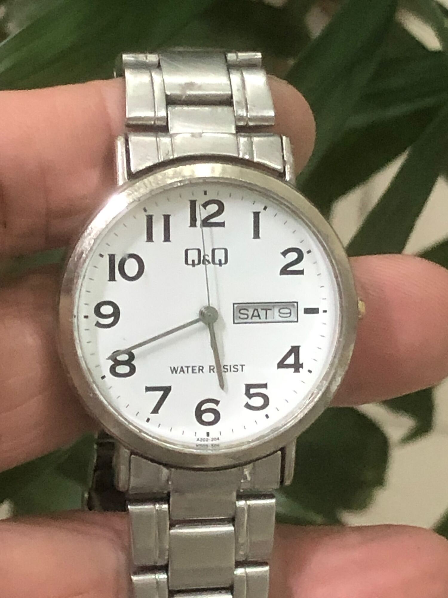 Đồng hồ nam QQ si Nhật size 35mm mặt