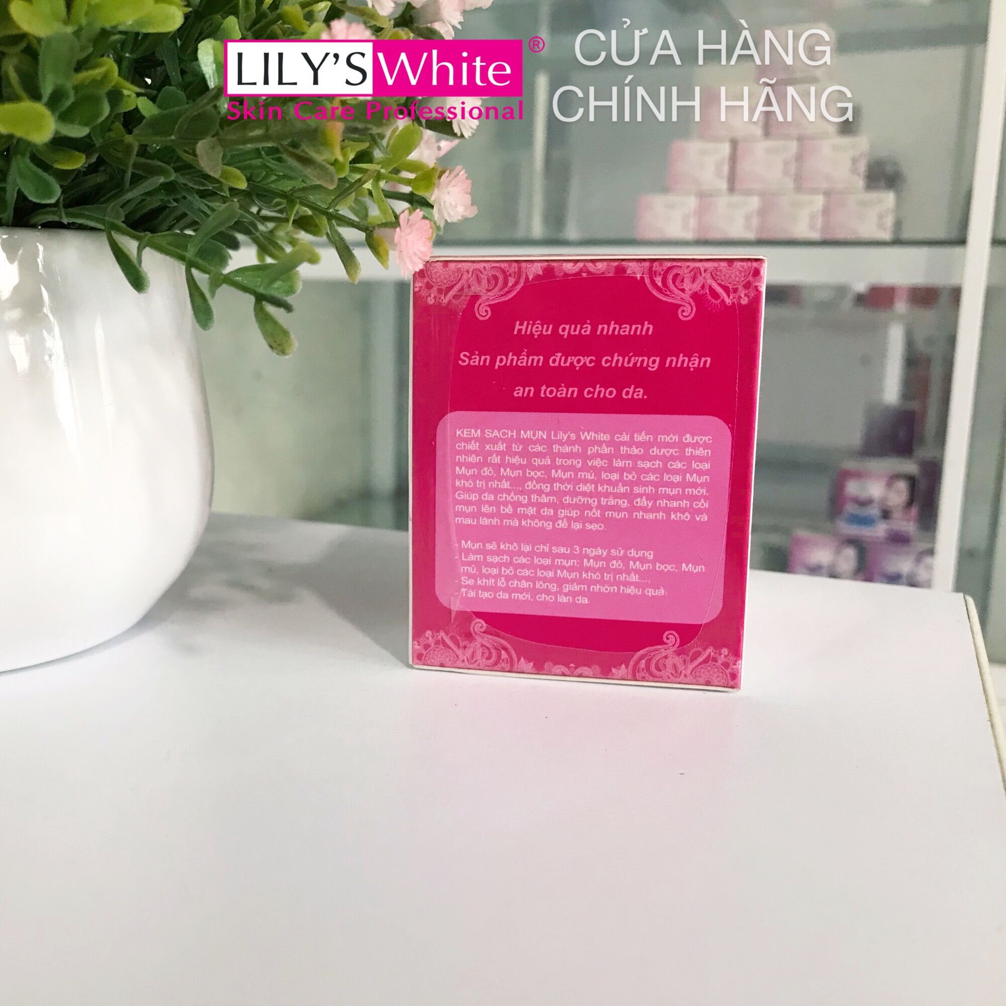 Kem Sạch Mụn Thể Nặng Lily’s White