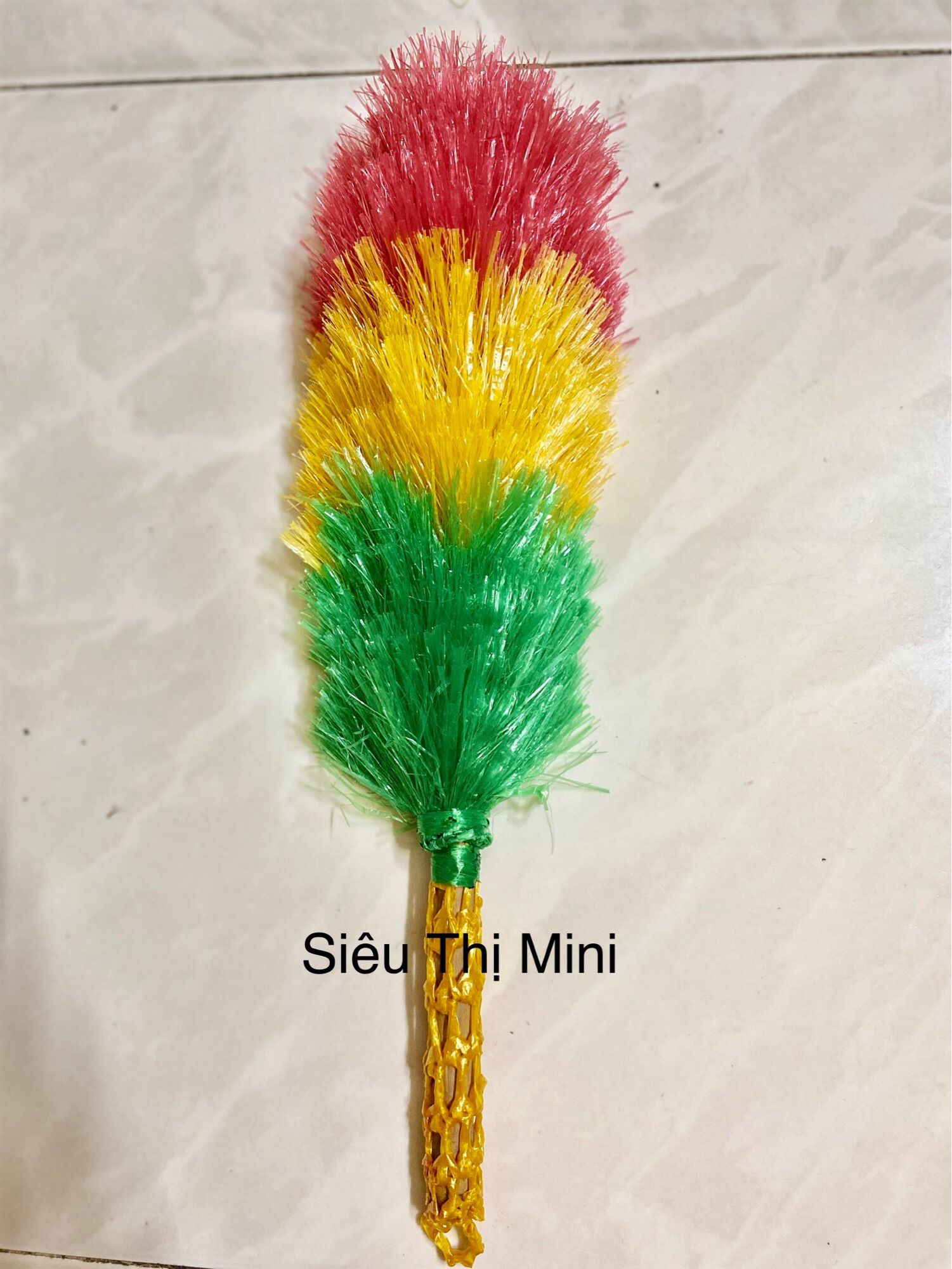 Combo of 3 Nylon Dust Brushes for Copper - Length 35cm (S) / 58cm (m)