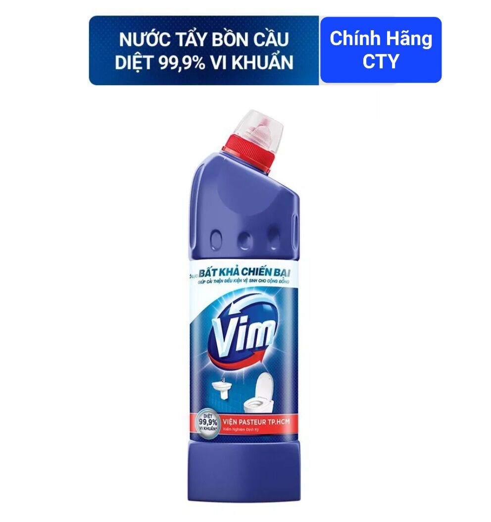 Tẩy bồn cầu vim 880ml.