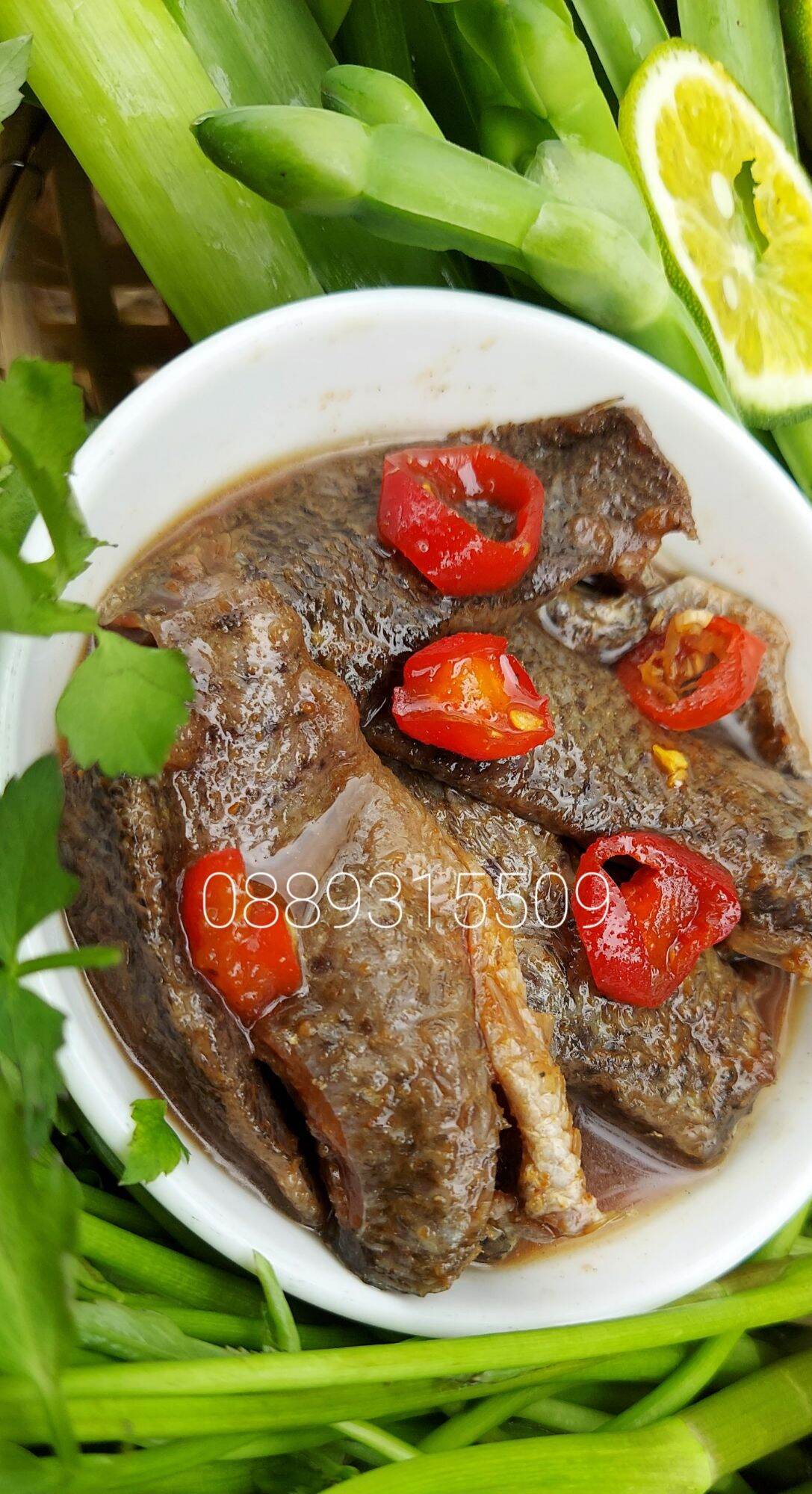 Mặm mănn cá đồng cá rô cá sặc lộn xộn đậm vị miền tây 1kg