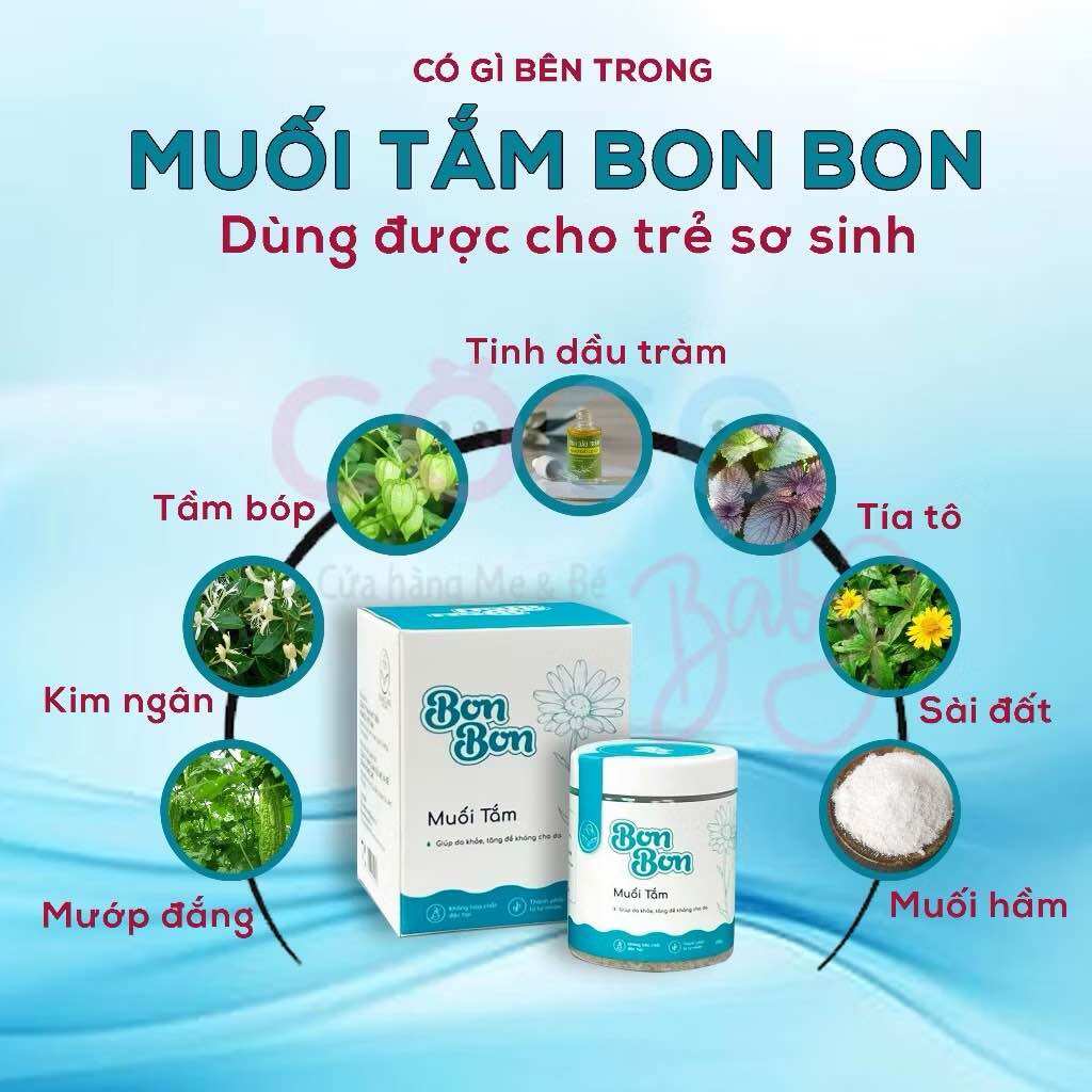 Muối Tắm Thảo Dược Ích Nhi ( Hàng CTY Home Care )