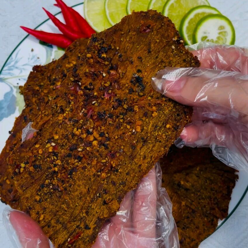 Khô Bò Vị Tiêu Siêu Ngon 500gr 🌱 Tròn vị thơm ngon vì làm từ nguyên liệu tươi mới 🌱 Chất lượng vì sức khỏe