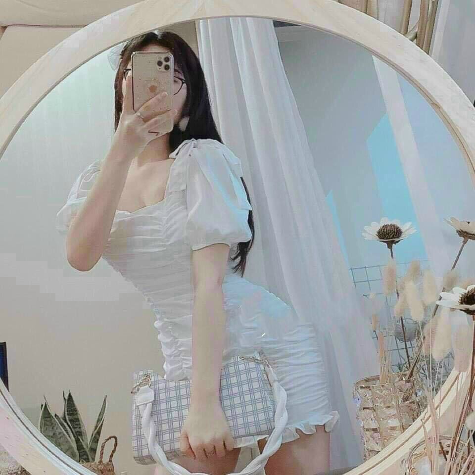 Đầm nhún body