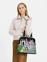 Stylish Multipurpose Women's Backpack New 2025 Design Patchwork Embroidery Handbag