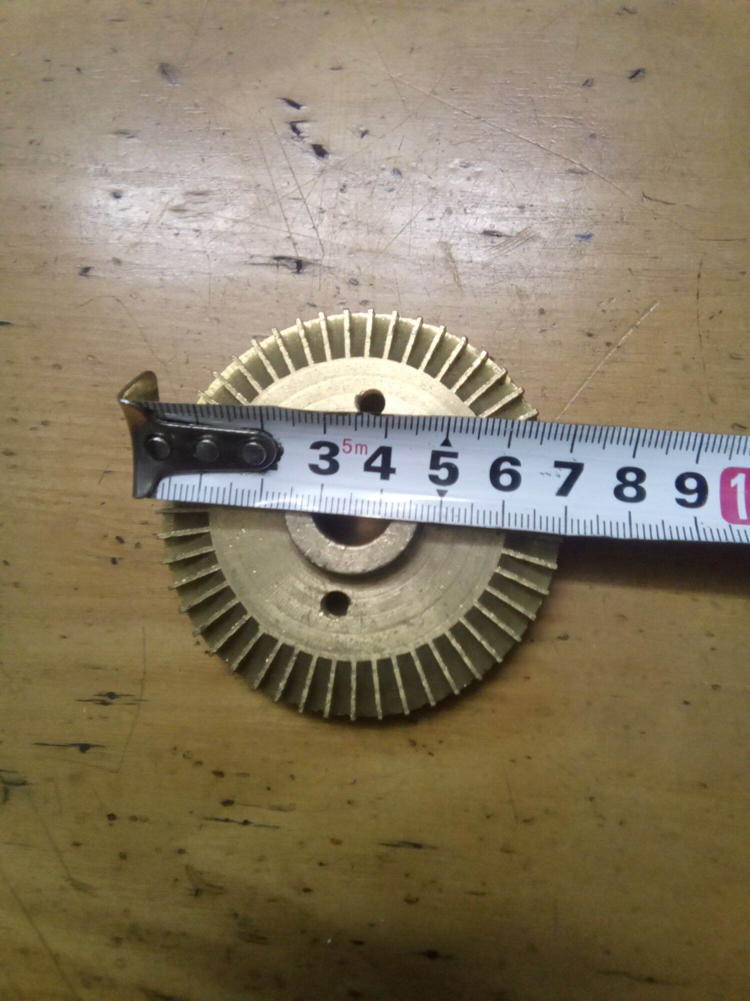 Cánh máy bơm nước bằng đồng, đường kính 7 Cm