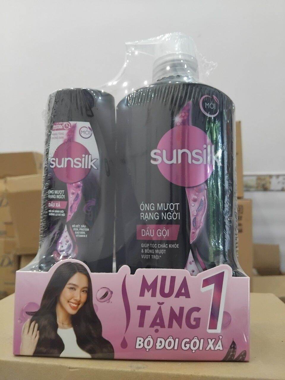 Sunsilk Hair Smoothing Shampoo 650g (Free 140g)