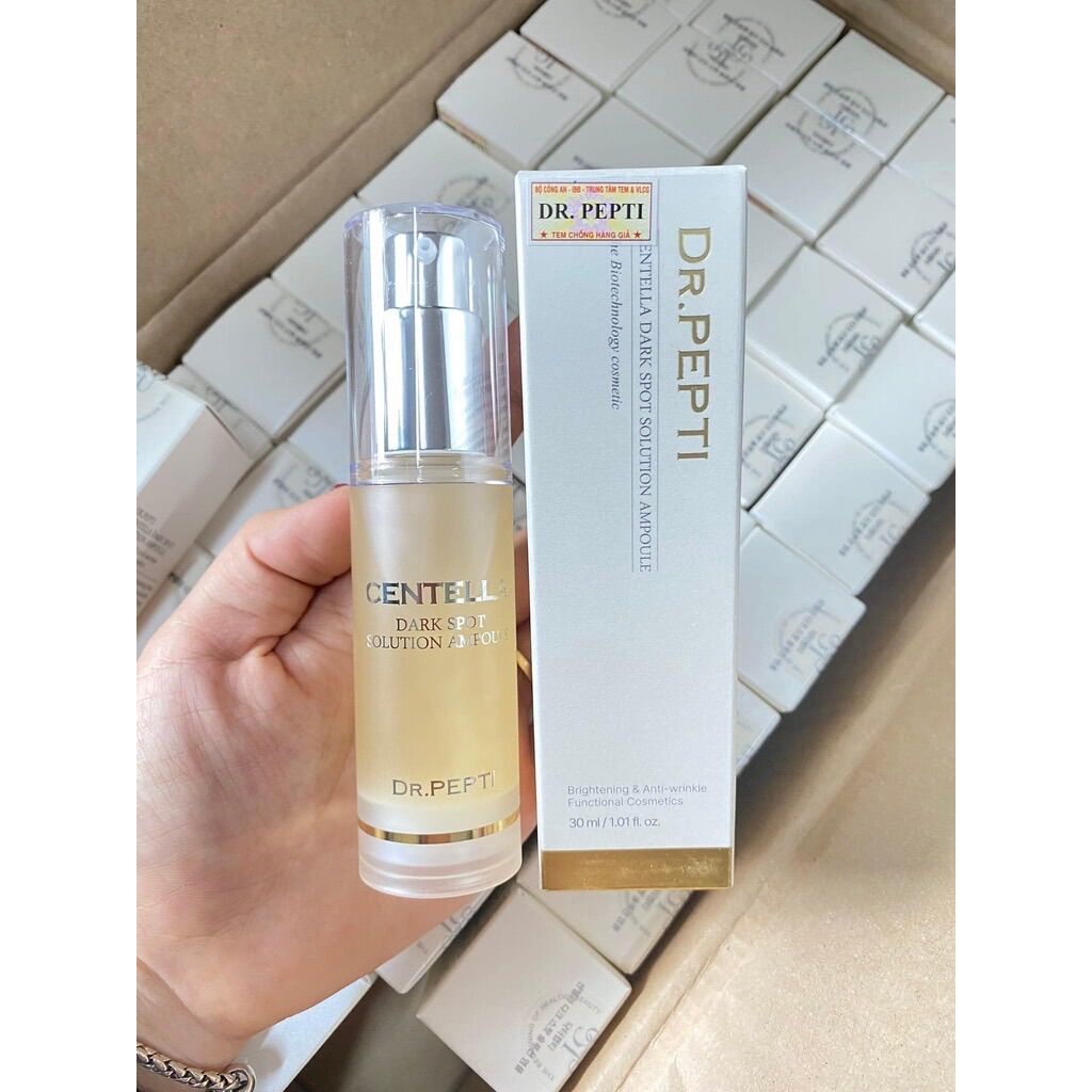 Tinh chất dưỡng trắng Dr Pepti Centella Dark Spot Solution Ampoule 30ml