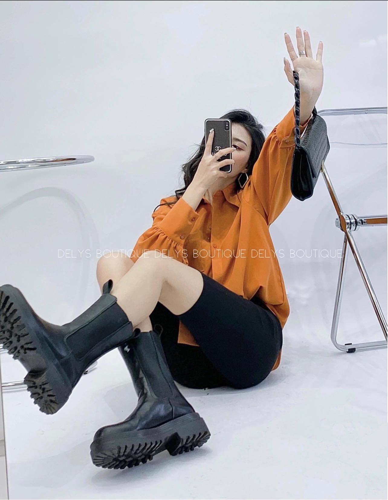 Quần legging nữ- quần legging cuộn lửng