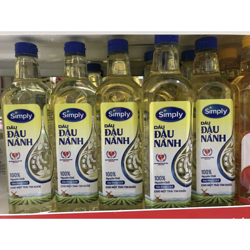 Dầu đậu nành Simply 1 lít