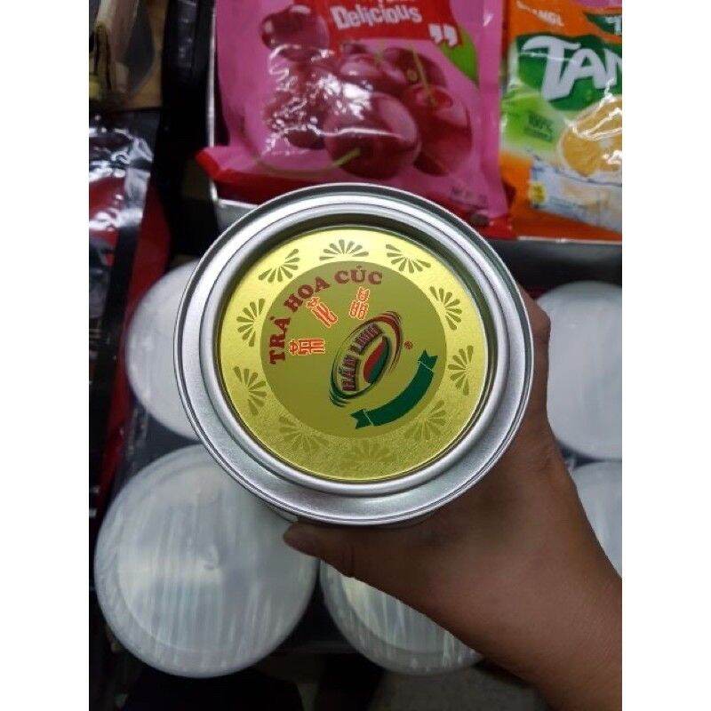 [Freeship 20k cho đơn từ 49k]Trà Hoa Cúc Hán Linh 400g (3 đồng tiền)