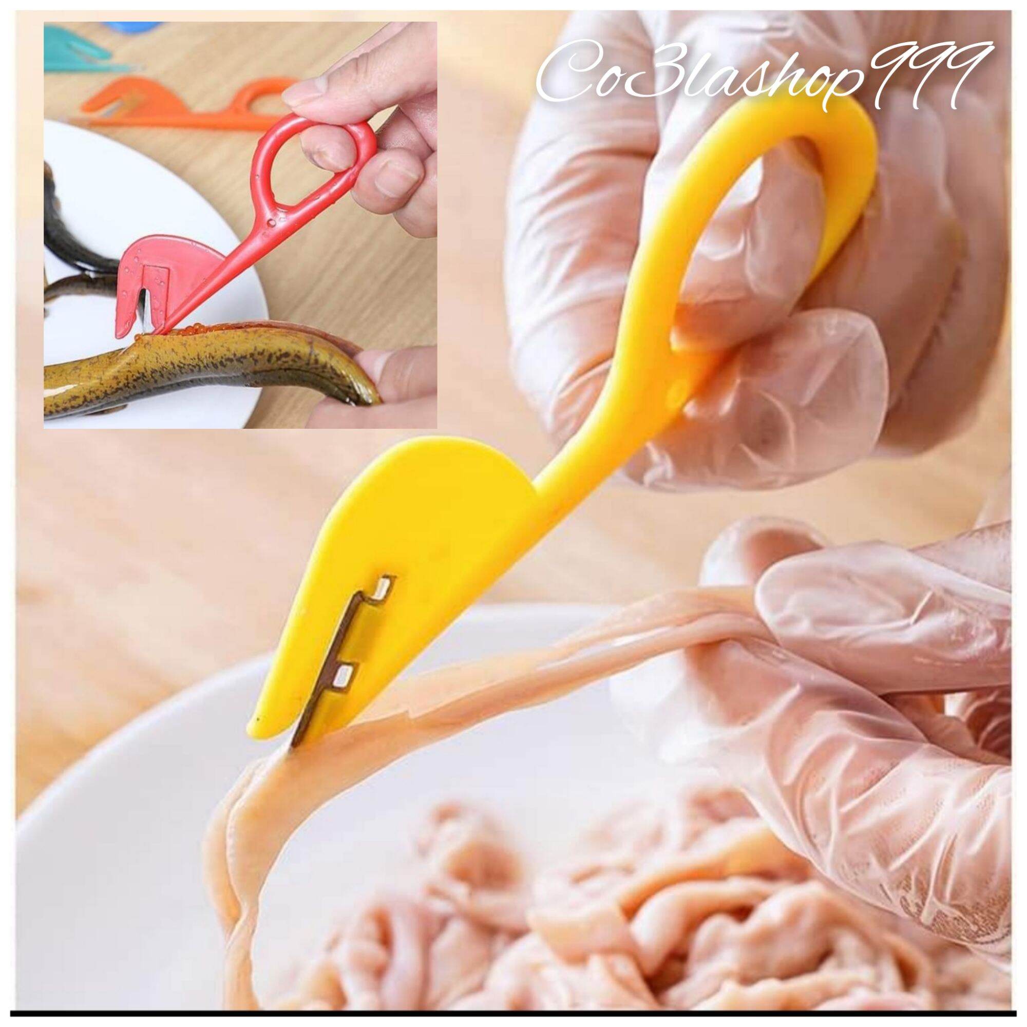 Dao làm ruột mổ bụng lươn, cá màu ngẫu nhiên