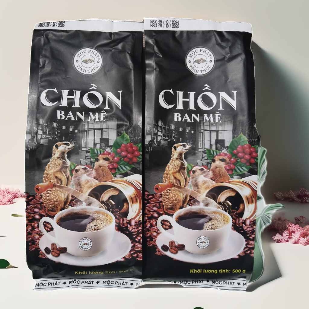 Cà phê chồn Ban Mê thơm ngon=1kg, cafe Hiệu Mộc Phát