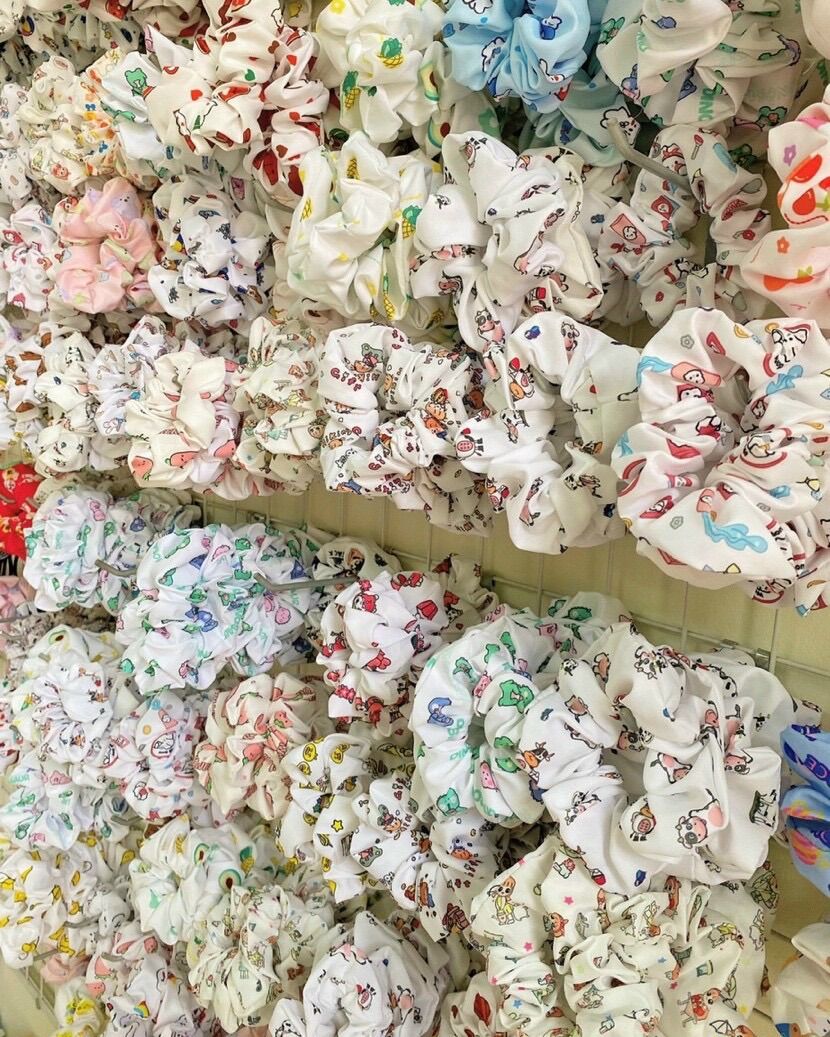 [ATKSHOP] Sỉ Scrunchies cột tóc dễ thương