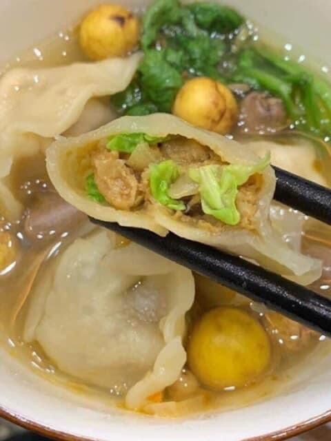 Sủi Cảo Nhân Thịt - túi 1kg (giao tphcm)