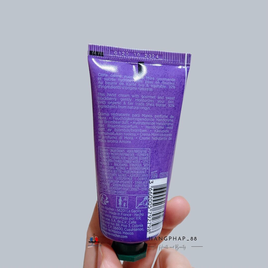 Kem dưỡng da tay Yves Rocher 50ml