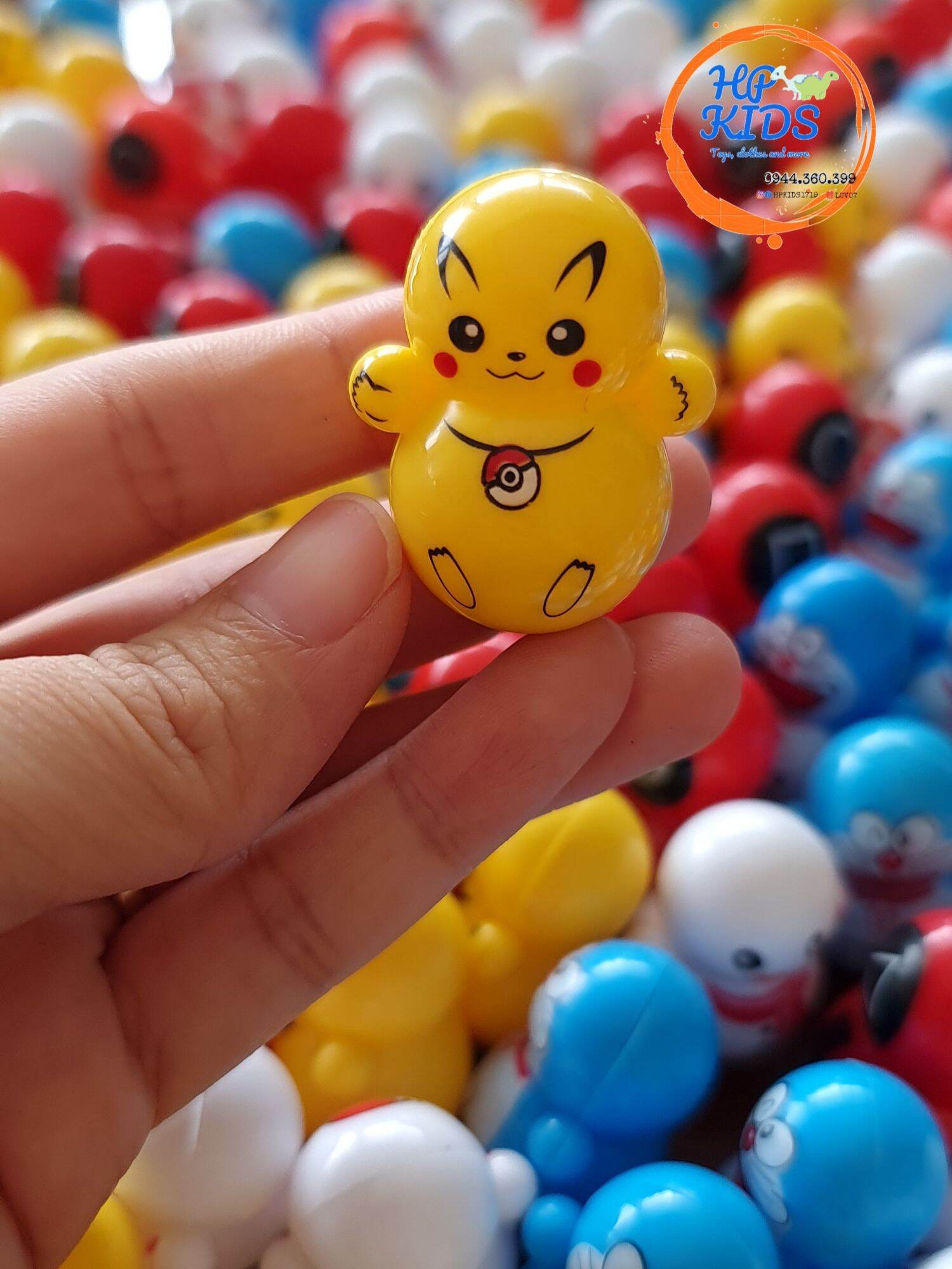 Set 5 con lật đật mini siêu đáng yêu.