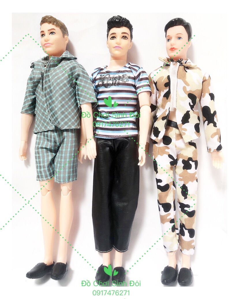 Búp bê nam có khớp - 1 con ngẫu nhiên