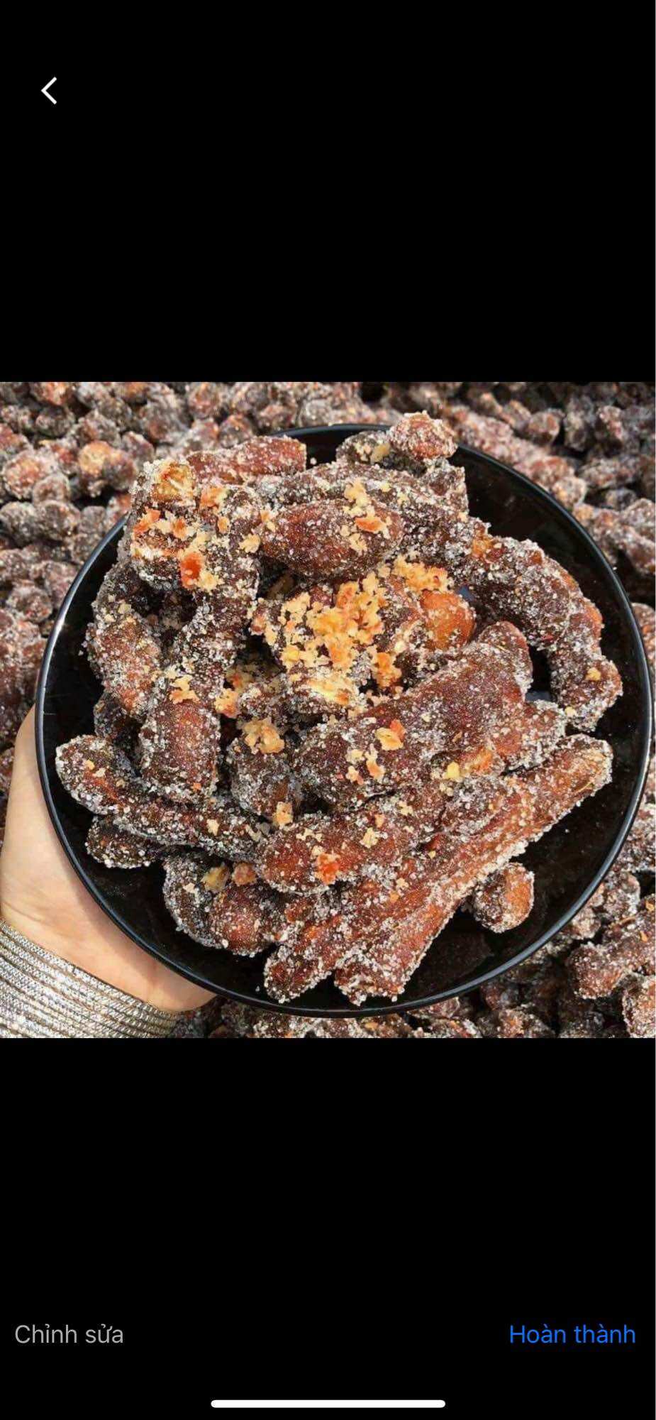 Me Lào ngào đường 500gr (kèm muối tôm)