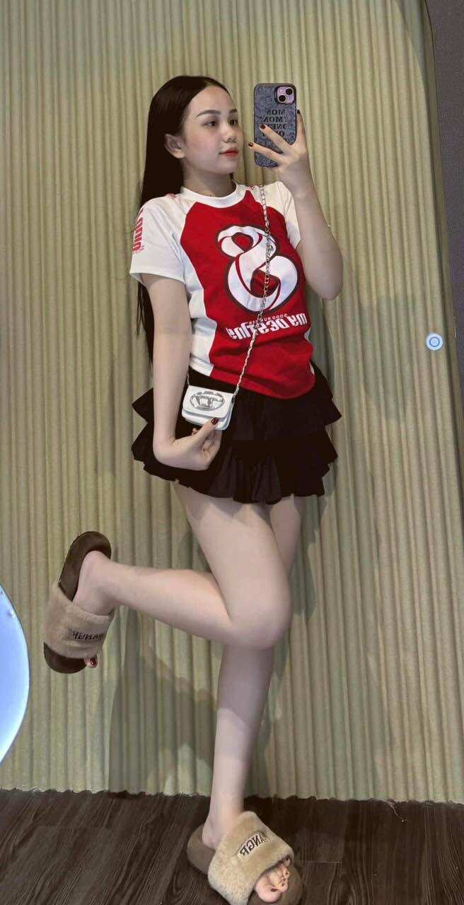 Áo thun babytee form vừa - số 8 babytee