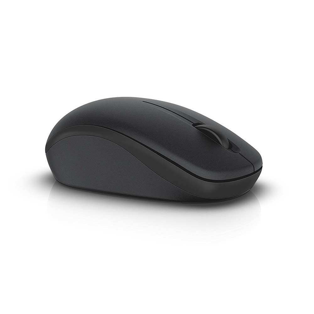 Chuột không dây Dell WM126 Optical Wireless Mouse đen