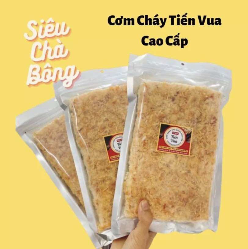 [QUÁ RẺ]COMBO 10 GÓI CƠM CHÁY TIẾN VUA 180g/gói