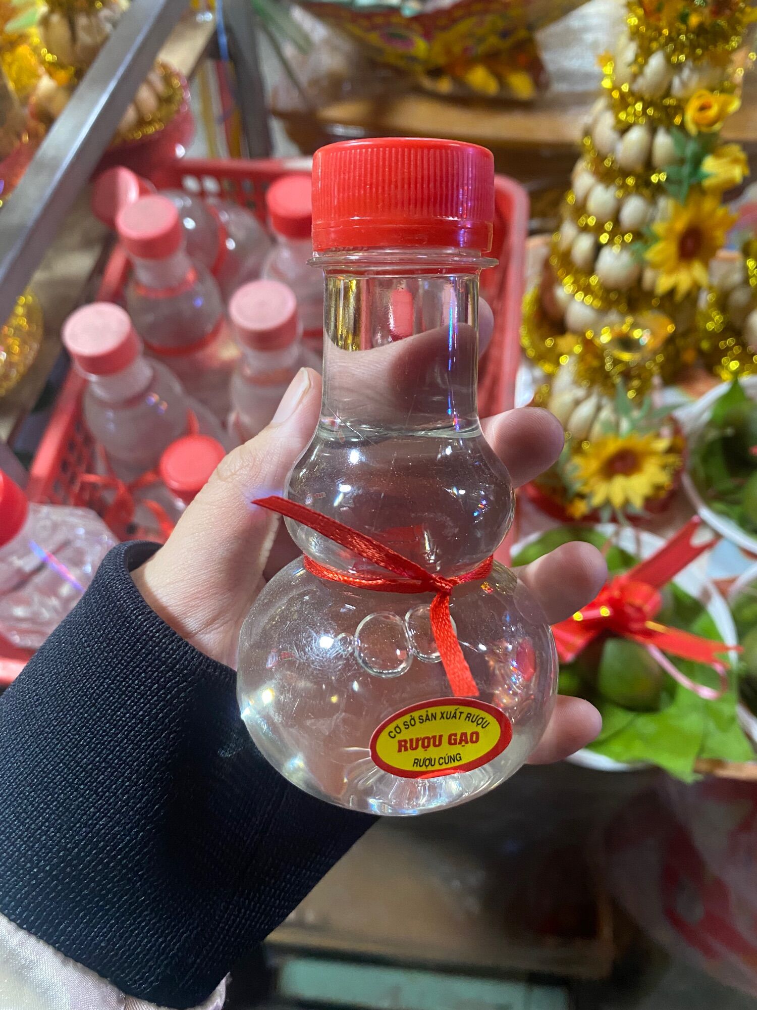 RƯỢU CÚNG HỒ LÔ CHAI 150ml