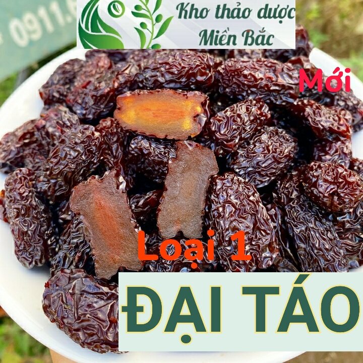 1Kg Đại Táo - Táo Đen - Loại 1, quả ngon, nguyên chất, hàng mới, sạch, đảm bảo vệ sinh