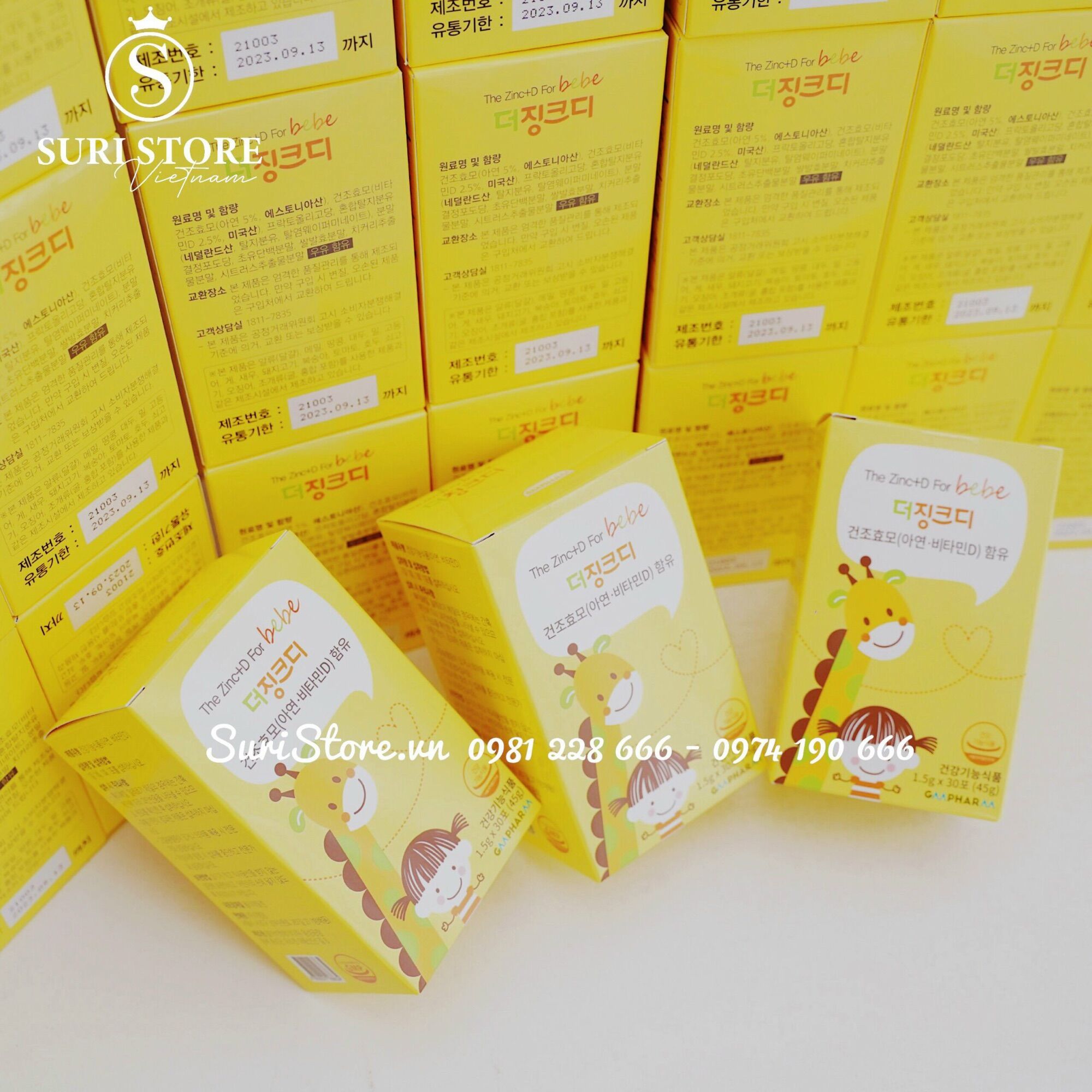 Gmpharm bổ sung - kẽm - d - bột