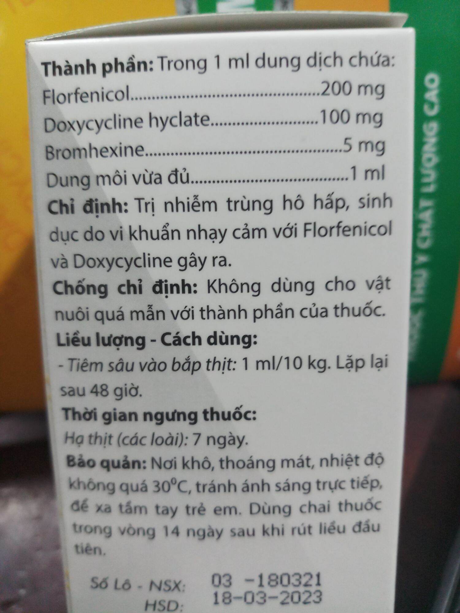 Doxy sone LA Doxysone hàm lượng cao combo 2 lọ* 20ml