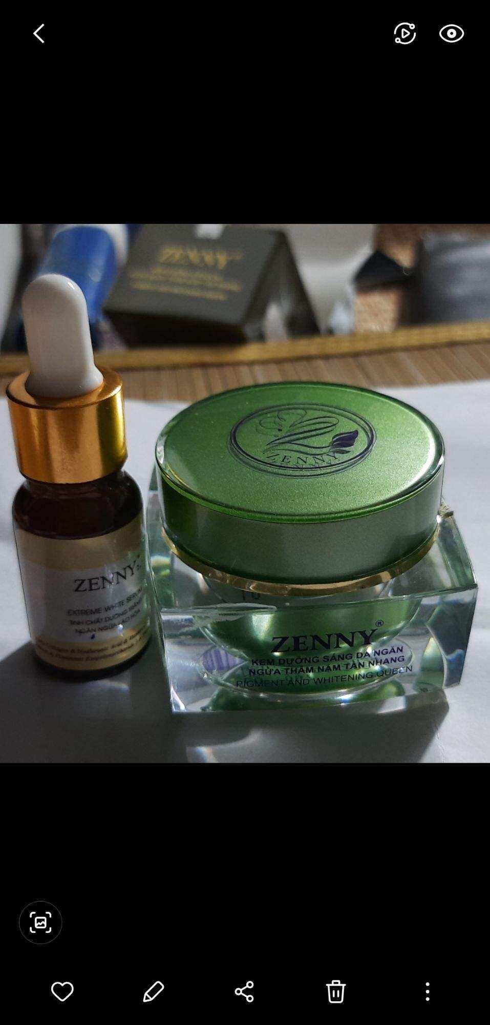 kem dưỡng da zenny  ban đêm