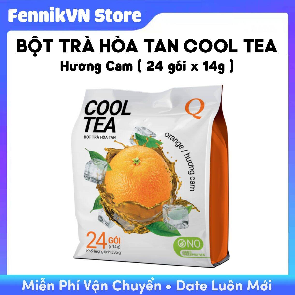 Cà phê sữa trần quang good morning 3in1 | gói 480g