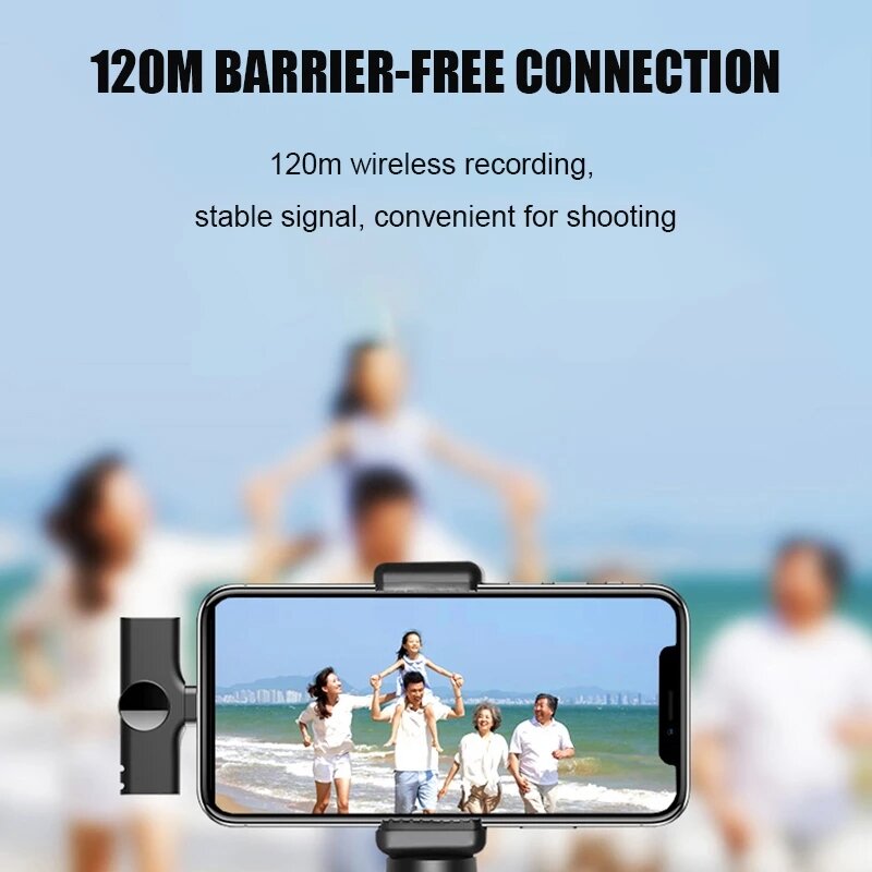 Không dây Lavalier Microphone ve áo Mic mini cho Iphone Android điện thoại di động PC Tiny Micro Tie mikrofon Mike kép Bluetooth