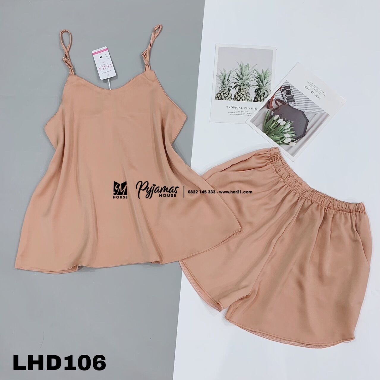 Bộ lụa 2 dây tằm thái