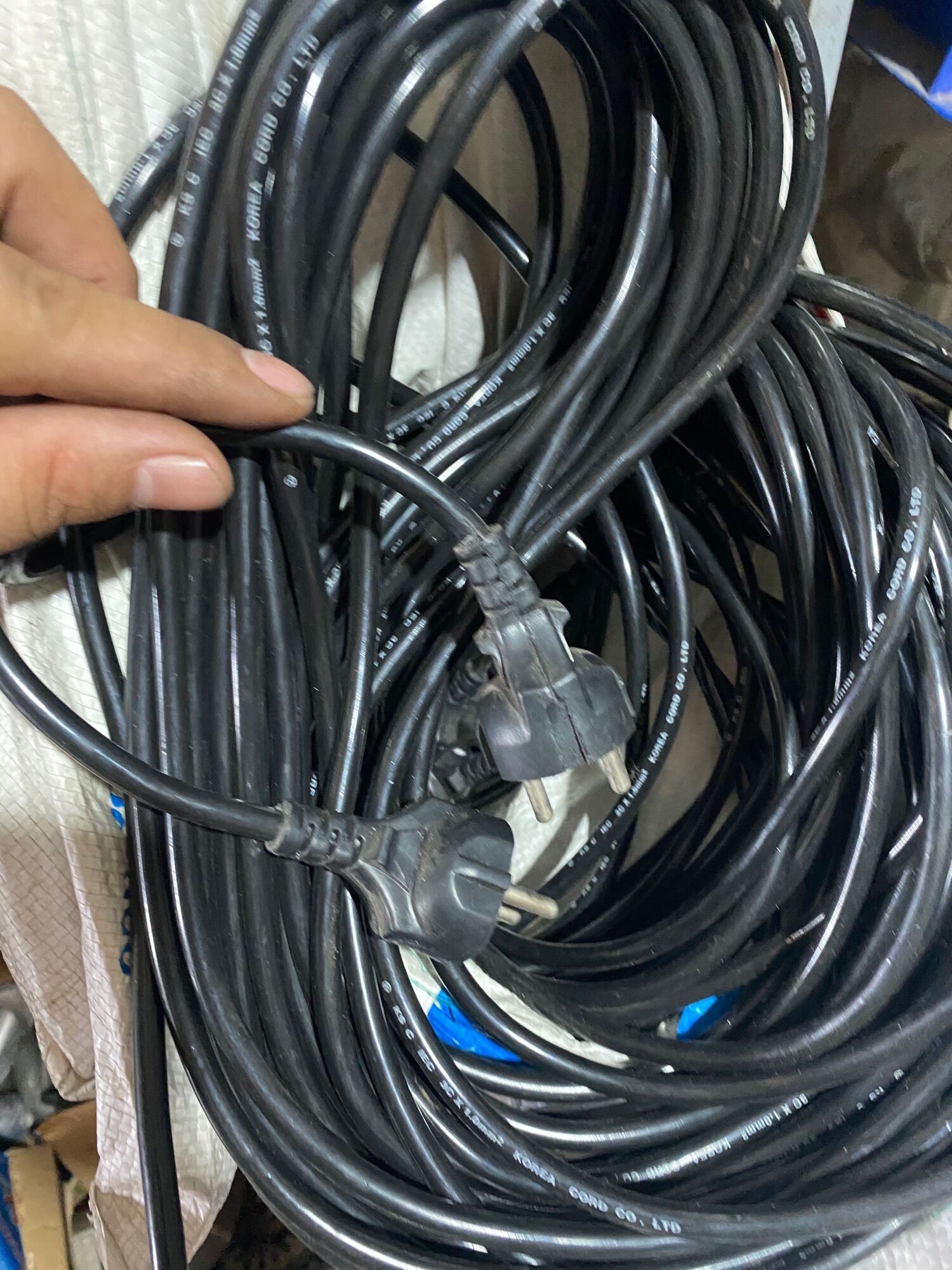 Dây nguồn máy khoan máy mài máy cắt 3m
