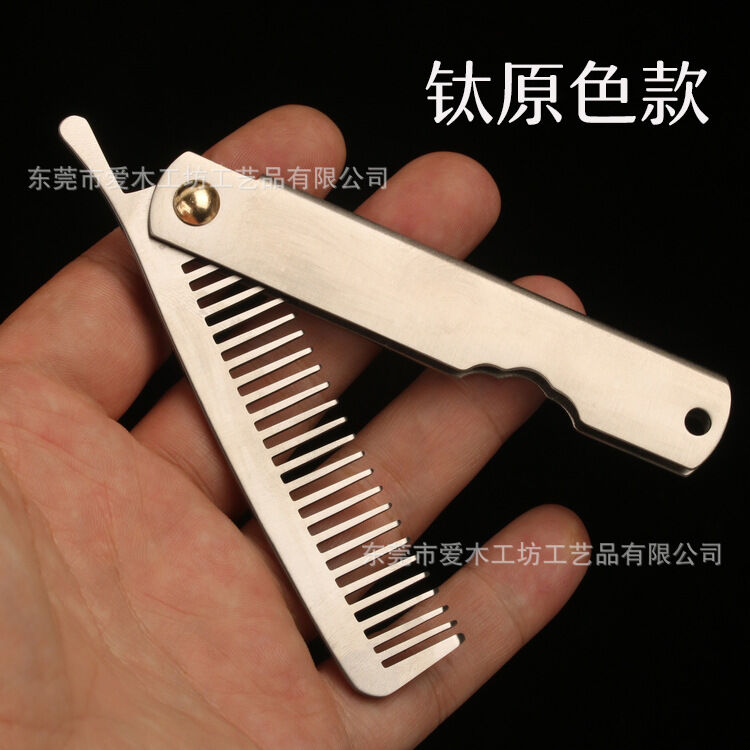 lược titanium edc gấp gọn