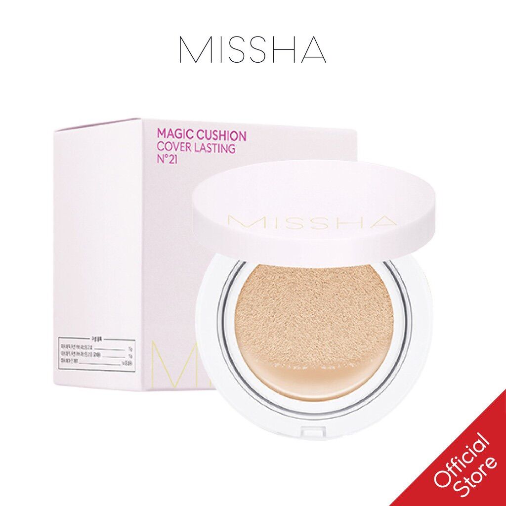 Phấn Nước Missha Magic Cushion Cover Lasting SPF50+/PA+++