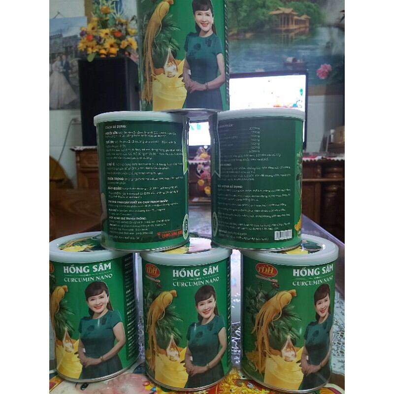 Hồng sâm Curcumin Nano hộp 900g
